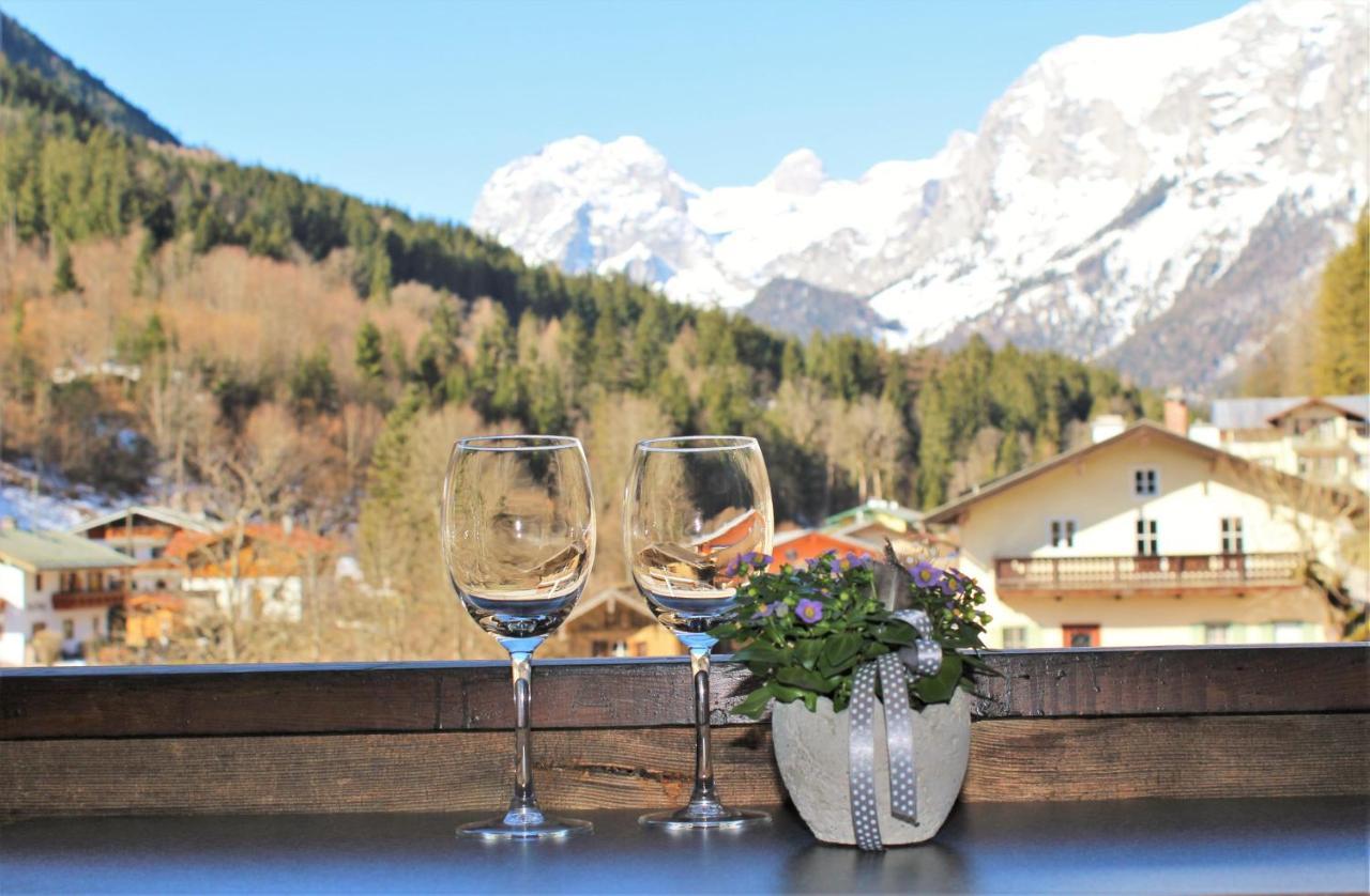 Ferienwohnung Im Gaestehaus Sieger-Brandner Ramsau bei Berchtesgaden Eksteriør bilde