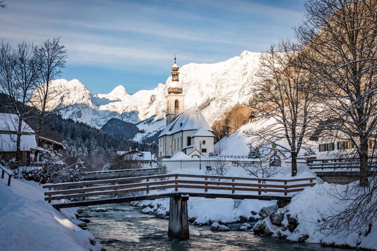 Ferienwohnung Im Gaestehaus Sieger-Brandner Ramsau bei Berchtesgaden Eksteriør bilde