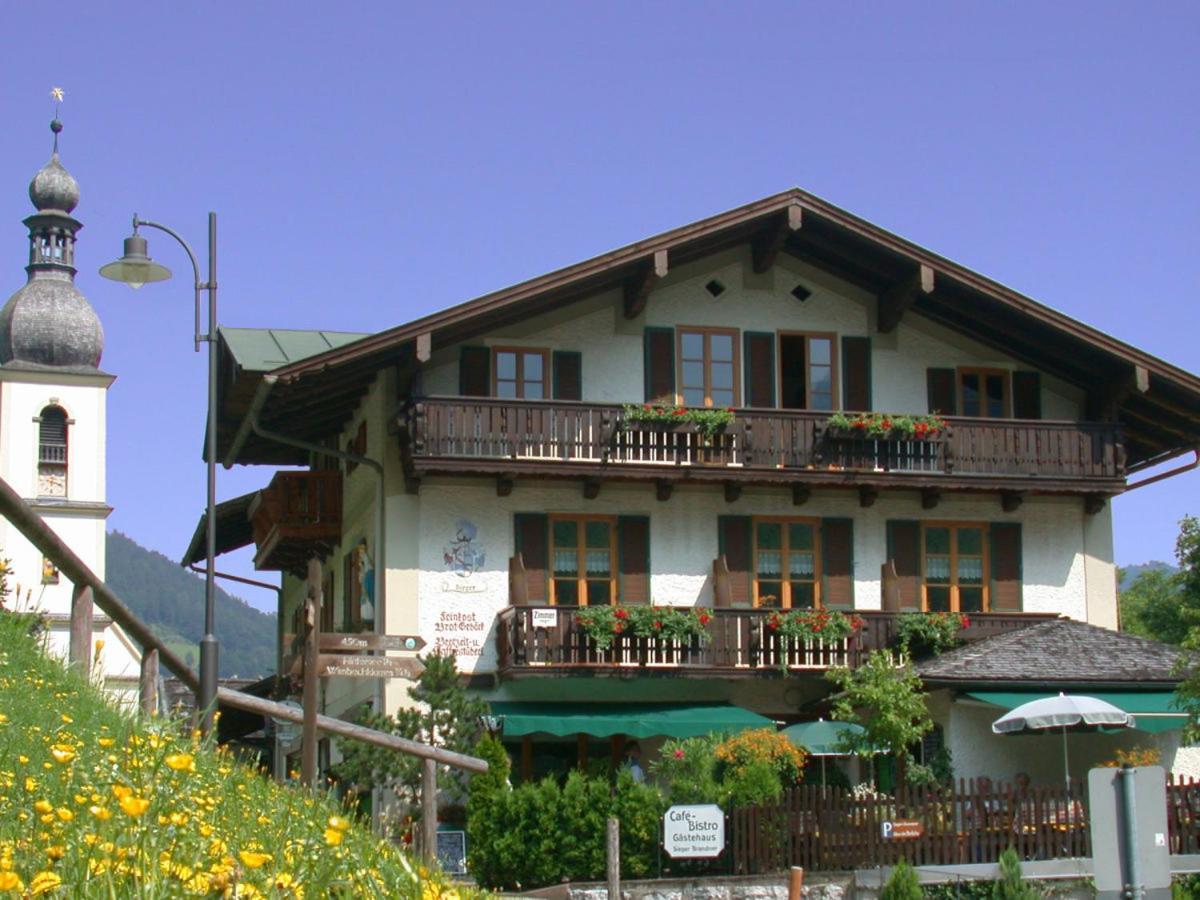 Ferienwohnung Im Gaestehaus Sieger-Brandner Ramsau bei Berchtesgaden Eksteriør bilde